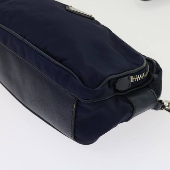 PRADA Shoulder Bag Nylon Navy Auth ac2599 - Picture 15 of 16
